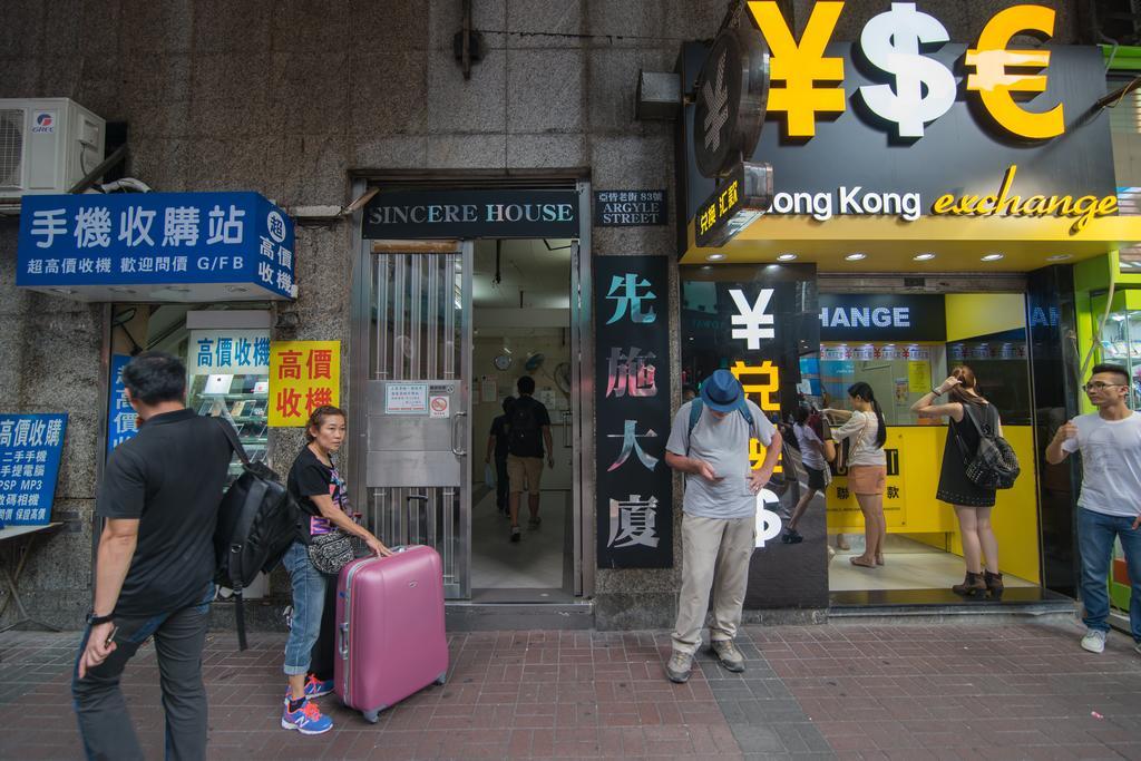 Gold Keep Hostel Mong Kok  Exteriör bild